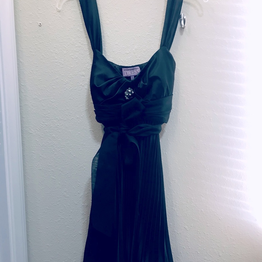 Vivienne Tam black party cocktail dress